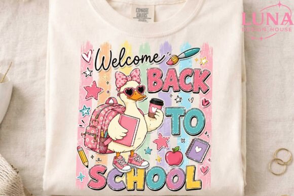 Download Welcome Back to School Duck PNG Clipart - Png Collection