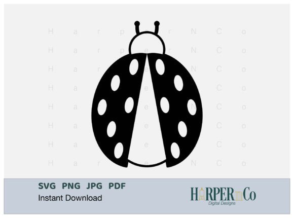 Download Ladybug Outline 1 SVG PNG Cut EPS File - Png Collection