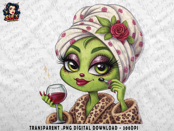 Download Spa Alien Diva | Cute Self-Care PNG - Png Collection
