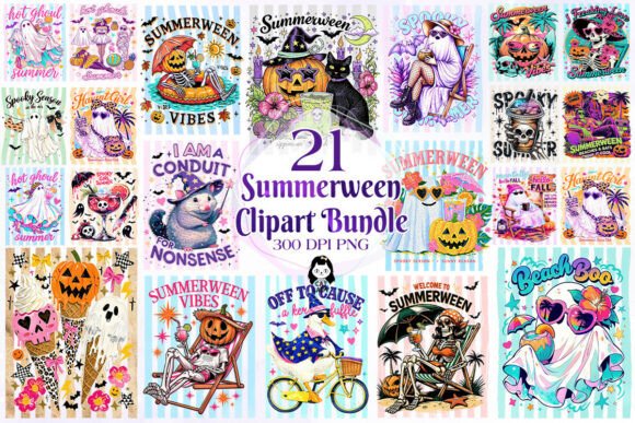 Download Summerween Vibes Sublimation PNG Clipart - Png Collection