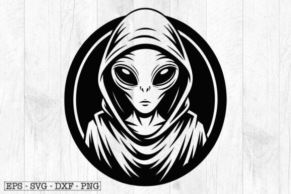 Download Alien SVG File for T-Shirt Design - Svg Collection