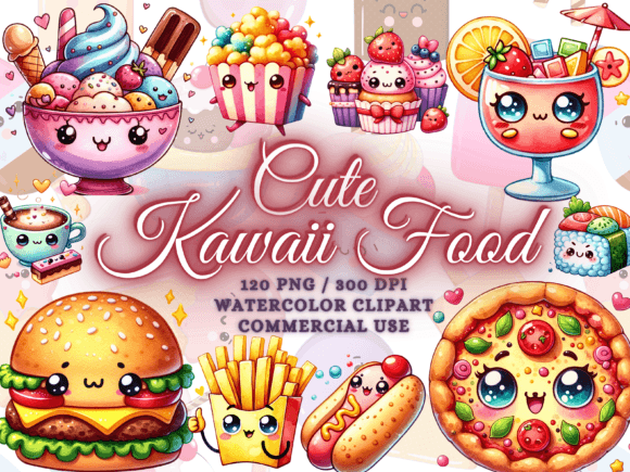 Download Kawaii Food Clipart - Kawaii Clipart Png - Png Collection