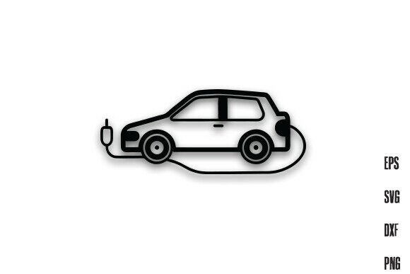 Download Electronic Car Line Art Silhouette PNG - Png Collection