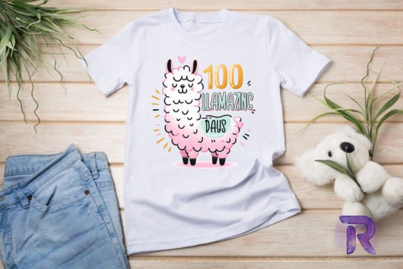 Download 100th Day of School Llama PNG - Premium Resources
